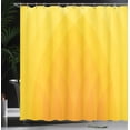 thumbnail image 3 of Ambesonne Yellow Shower Curtain, Color Shades Modern, 69"Wx70"L, Orange Yellow, 3 of 4