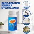 thumbnail image 2 of Sink and Drain Cleaning Powder - Powerful drain clog remover and drain cleaner, suitable for kitchen pipes, bathroom showers, and sewer drains - fast-acting formula, immediately relieves slow flow (4, 2 of 4