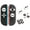 Black White, variant on Thumb Grips & Button Caps Set Compatible with Nintendo Switch 2 – Silicone Joystick Caps and Button Covers, Cute & Comfortable Controller Accessories-Pink Blue