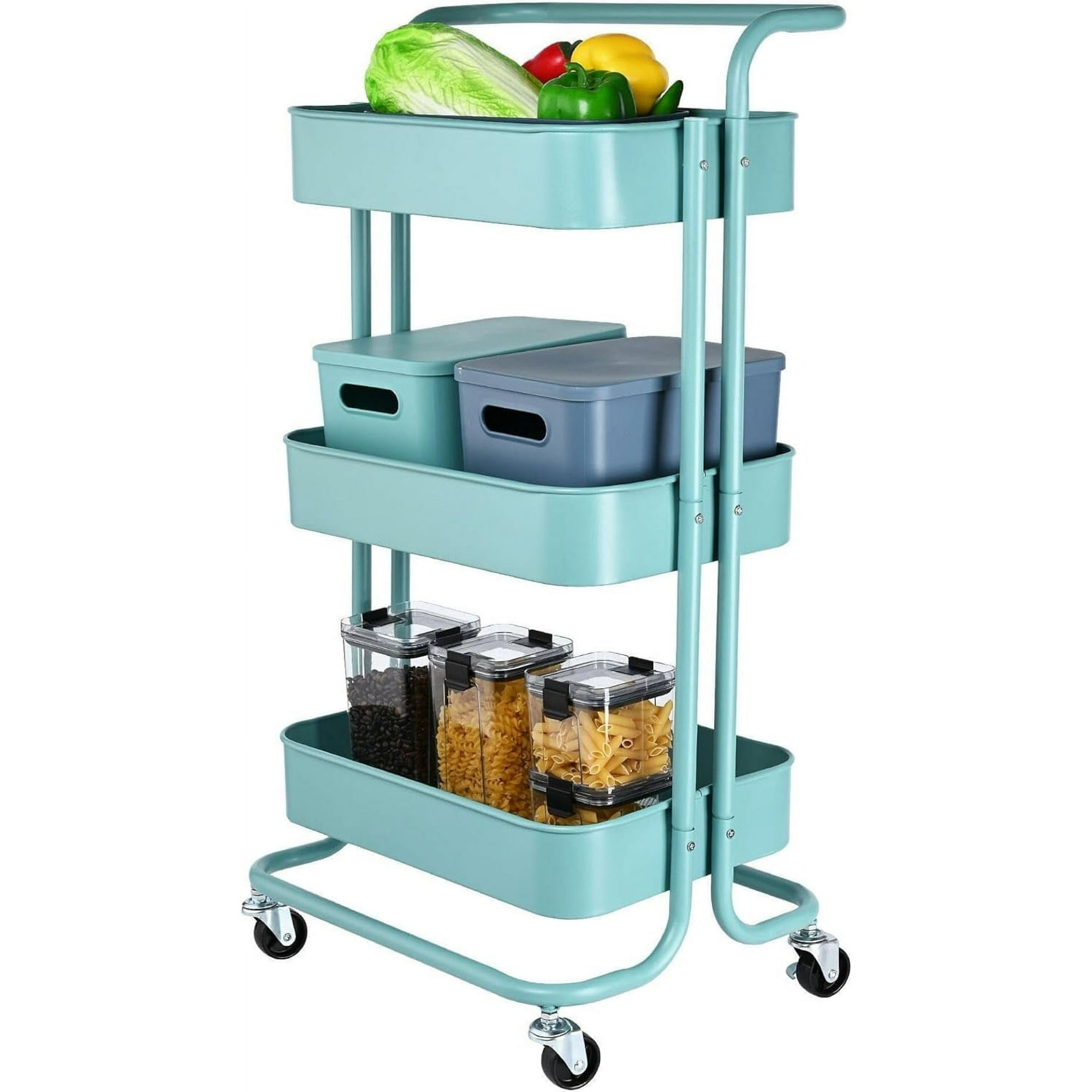 SortWise 3 Tier Utility Cart