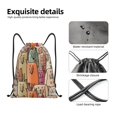 thumbnail image 4 of Lukts Funny Dogs Family Pattern Drawstring Backpack Bag Sport Gym Sackpack,String Backpack Sport Bag Sack,Cinch Tote Gym Backpack-Medium, 4 of 6