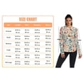 thumbnail image 3 of FORMRS Womens Long Sleeve Shirts UPF 50+ Sun Protection Quick Dry Fishing Hiking Tops, Size S-2XL, Watercolor Leaves, 3 of 8