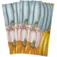 thumbnail image 6 of Autumn Pumpkins Harvest Kitchen Dish Towels 4 Pack Absorbent Hand Towels, Lint-Free 18"x28" Fall Thanksgiving Fast Drying Hanging Dishcloths for Cooking Baking Home Clean, 6 of 7