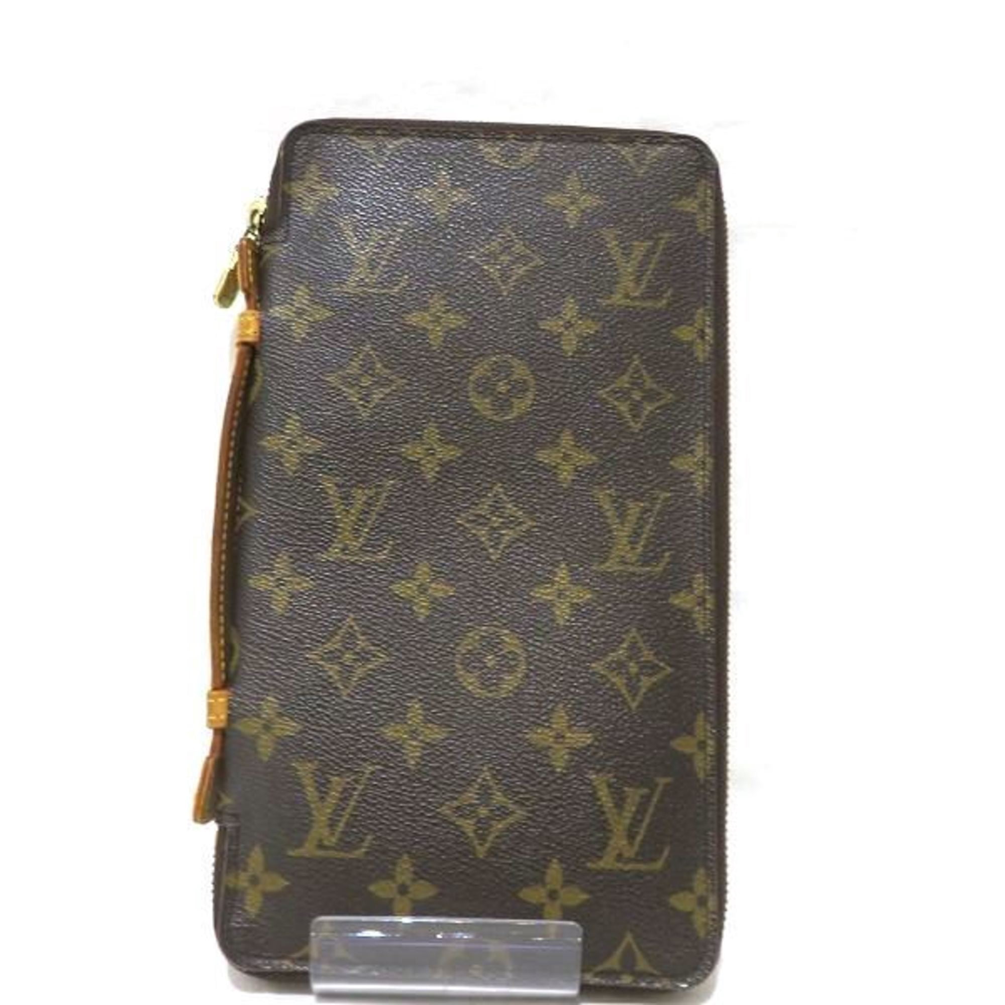 Used Louis Vuitton Monogram Organizer de Voyage M60119 Travel Case Unisex  Bag 