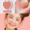 thumbnail image 4 of 2023 Blush Makeup Palette Mineral Powder Red Rouge Lasting Natural Cream, 4 of 5