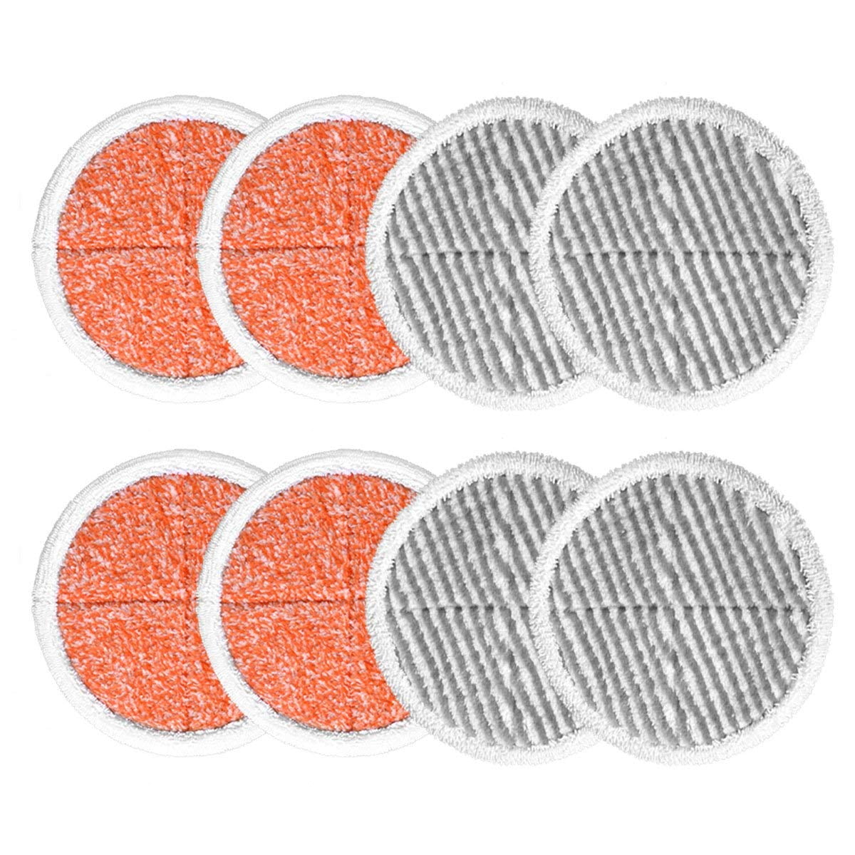 Wadoy Replacement Pads for Bissell Spinwave 2039A 2124 Included 4 Heavy Scrub Pads Hard Floor Mop Pads Kit