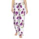 thumbnail image 1 of Balery Orchids Flowers Pantalones de pijama para mujer, pijamas ultraligeros, pantalones de estar por casa-Small, 1 of 6