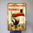 thumbnail image 3 of Placa Metal Vintage Guinness Pintura Hierro Rectangular Artística Pared 30x40cm, 3 of 9