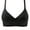 Black, variant on Sports Bras for Women,Minimizer Bras for Women Full Coverage,Women's Non Steel Ring Style Printed Gathered Middle Button Breathable Underwear Daily Bra,L-XXXL