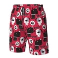 thumbnail image 6 of Uemuo Cute Dog Pattern Men's Swim Trunks Hawaiian Beach Bathing Suit Swimsuits Beach Quick-Dry Shorts with Pockets-XX-Large, 6 of 9