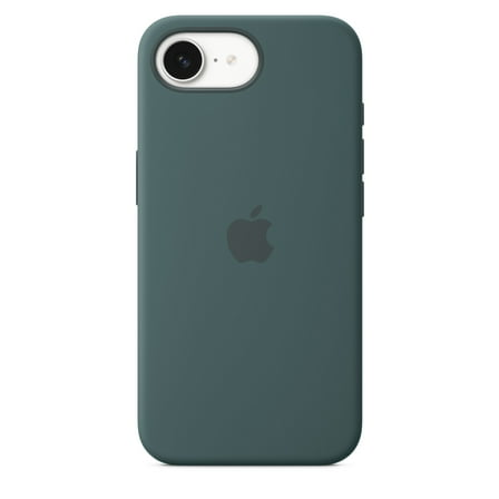 Apple iPhone 16e Silicone Case – Lake Green