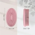thumbnail image 7 of NOMADIC NOOK Shower Silicone 2 in 1 Body Scrubber 2 Pcs Green Pink, 7 of 7
