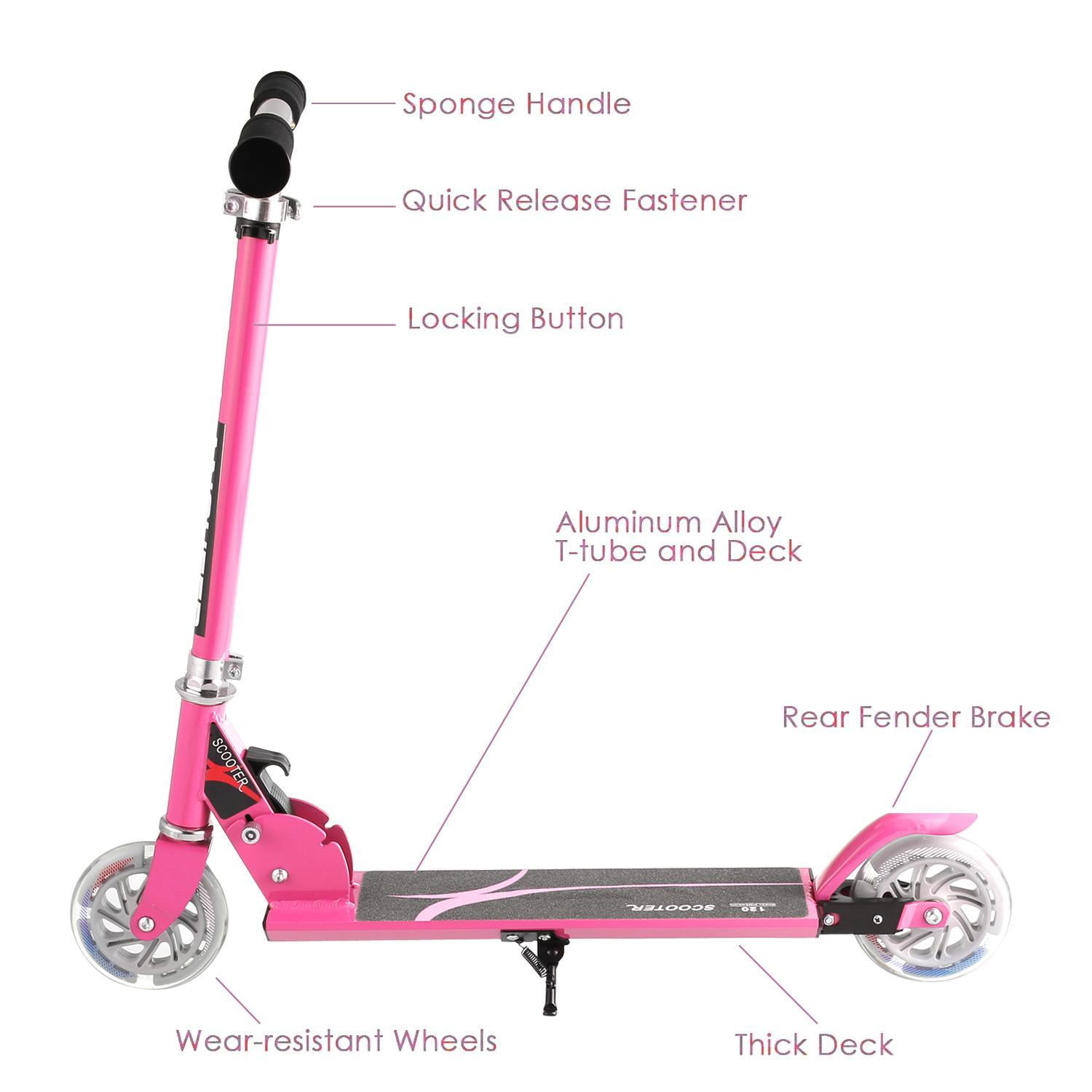 girls 2 wheel scooter