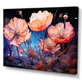 thumbnail image 2 of Designart "Flourishing Pink Cornflowers In Neon" Cornflowers Wall Art Prints, 2 of 7