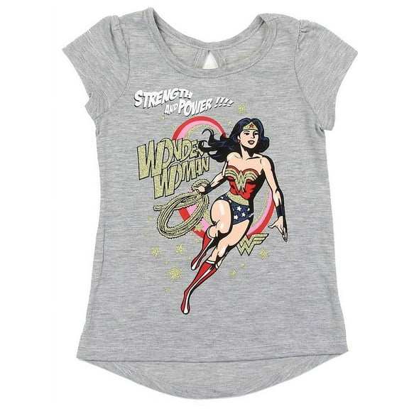 Wonder Woman Little Girls' Toddler Strength and Power Tee