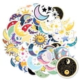 thumbnail image 4 of 35pcs Cute Moon Stickers Celestial Sun Stickers Stars Cartoon for Laptops Notebooks Suitcases, 4 of 9