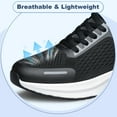 thumbnail image 3 of AFB Running Shoes Mens Womens Walking Sneakers Slip On Comfortable Lightweight Athletic Workout Casual Fashion Sports Shoes, 3 of 8