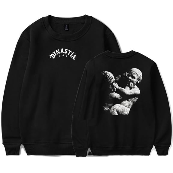 Peso Pluma Merch DinastÃa Artwork Crewneck Sweatshirts Cosplay Women Men Fashion Long Sleeve Stylish Y2K Design Top