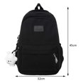 thumbnail image 5 of Mochila Informal Gran Capacidad para Mujer Morral Sencillo Al Aire Libre Color 2 Uds., 5 of 5