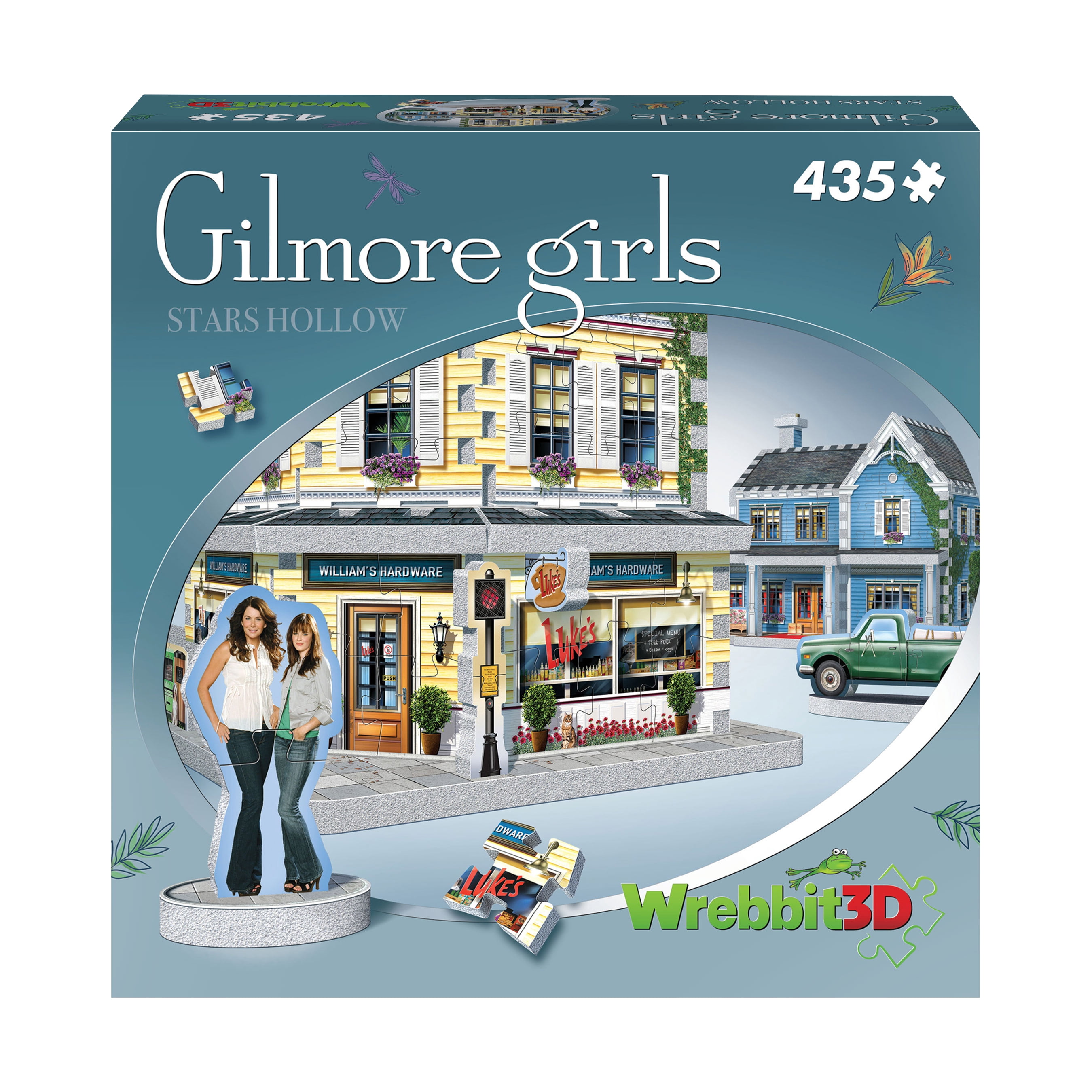 Wrebbit Gilmore Girls - Stars Hollow 3D Puzzle: 435 Pcs