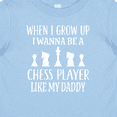 thumbnail image 4 of Inktastic Chess Player Childs Game Boys or Girls Baby T-Shirt, 4 of 5