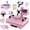 Pink 30oz, variant on DKMOCO 5-in-1 Heat Press Machine, 15''x12'' Heat Transfer Sublimation with 30oz Tumbler Press, 360° Swing Away, Teflon-Coated Heat Plate, LED Digital Temp Control for Mugs Plate Shirt Cap, Pink