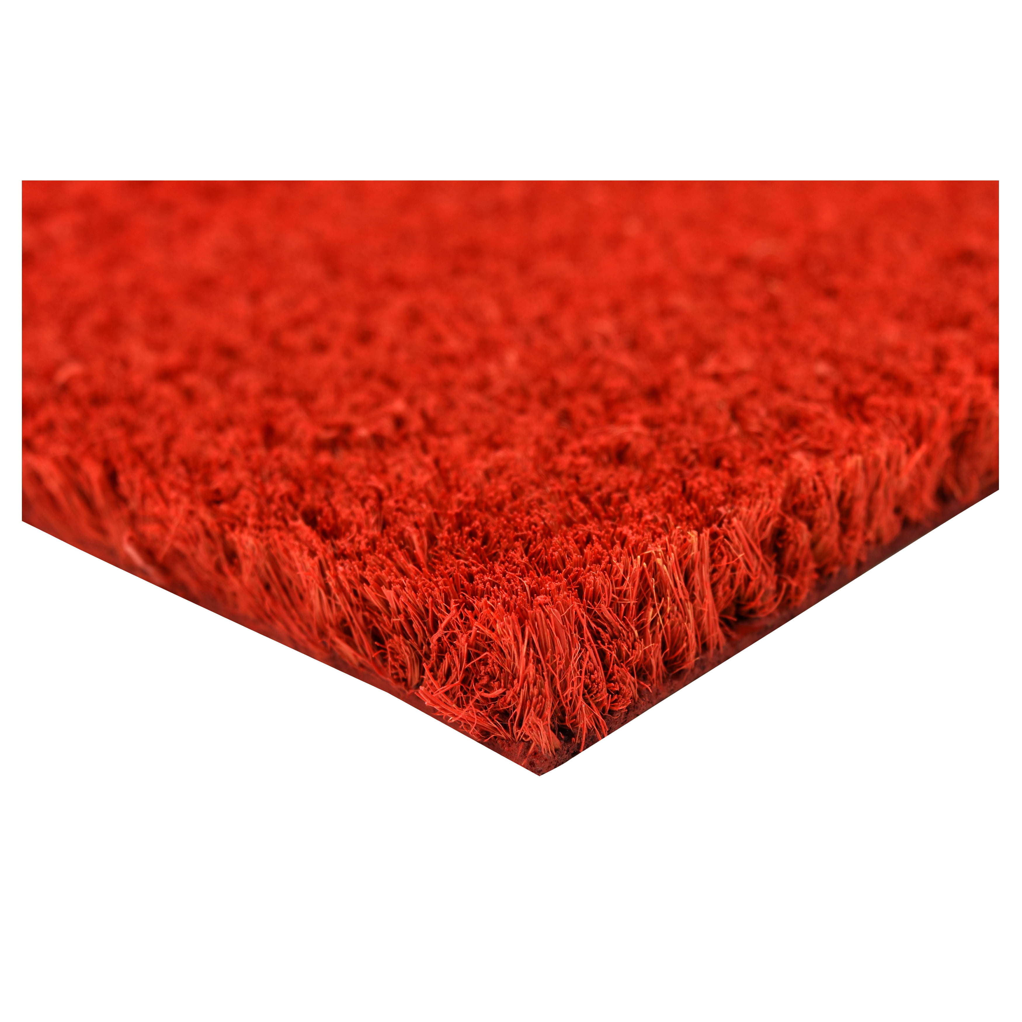 Collins Red Pastel Doormat, 17" x 29"