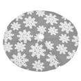 thumbnail image 3 of Jupe Arbre Motif Flocon de Neige, Modèles Mignons Flocon de Neige Réutilisé Belle Pratique Jupe Arbre Multi But pour Décor de Noël pour le Tournage de Fond 78cm, 3 of 8