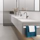 thumbnail image 4 of Toallero de papel de cocina de montaje en pared, toallero de baño de aluminio mate, estante simple, toallero de baño, estante de almacenamiento de inodoro multifunción, estante para trapos, 4 of 8