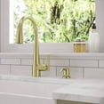 thumbnail image 2 of Pfister GT529-SMBG Lita Single Handle Pull-Down Kitchen Faucet with Soap Dispenser, Brushed Gold, 2 of 2