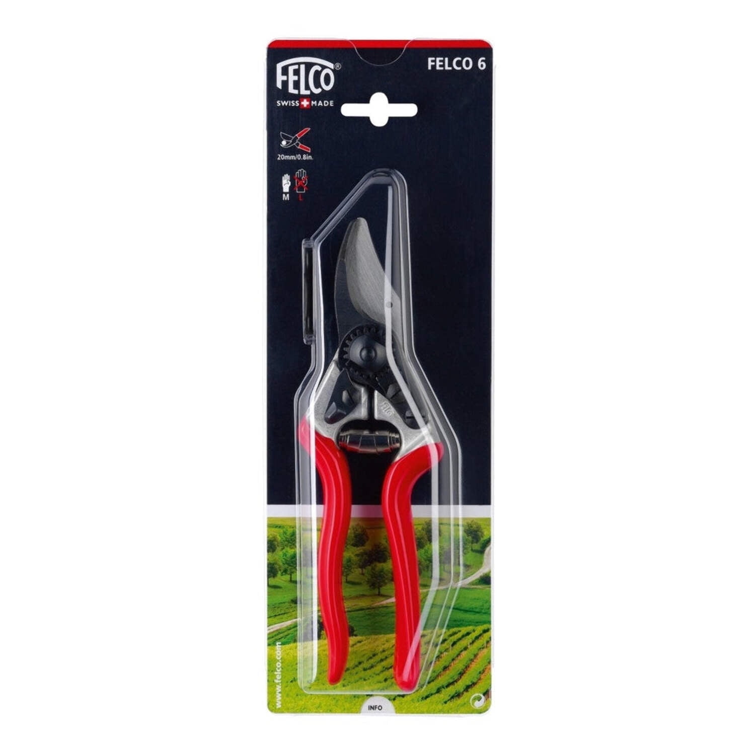 Felco 6 Ergonomic Compact Pruner F-6