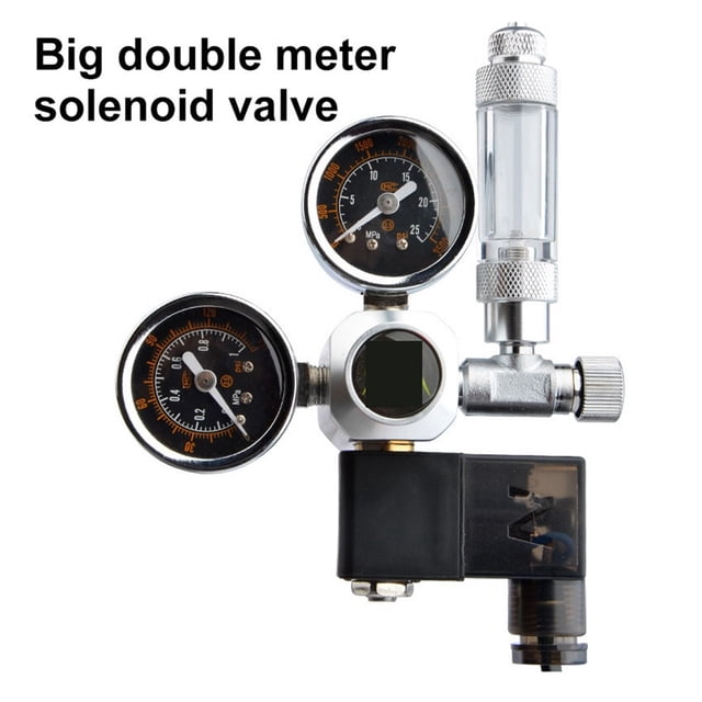 Aquarium CO2 Regulator Magnetic Solenoid For Co2 Cylinder Aquarium Accessories CO2 Control System Reactor ,Easy Installation