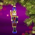 thumbnail image 2 of Roman 6.75In Nutcracker Ornament, Glass, Royal Soldier 135114 Blue, 2 of 5