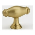 thumbnail image 3 of Alno A626-38 Charlies 1-1/2" Ringed Round Mushroom Solid Forged Brass Cabinet Knob - Brass, 3 of 3