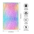 thumbnail image 2 of Fotbe Colorful Glitters Pattern Premium Towels , (27.5x16in) Lightweight and Highly Absorbent Quick Drying Microfiber Towel, Perfect for Daily Use, 2 of 6