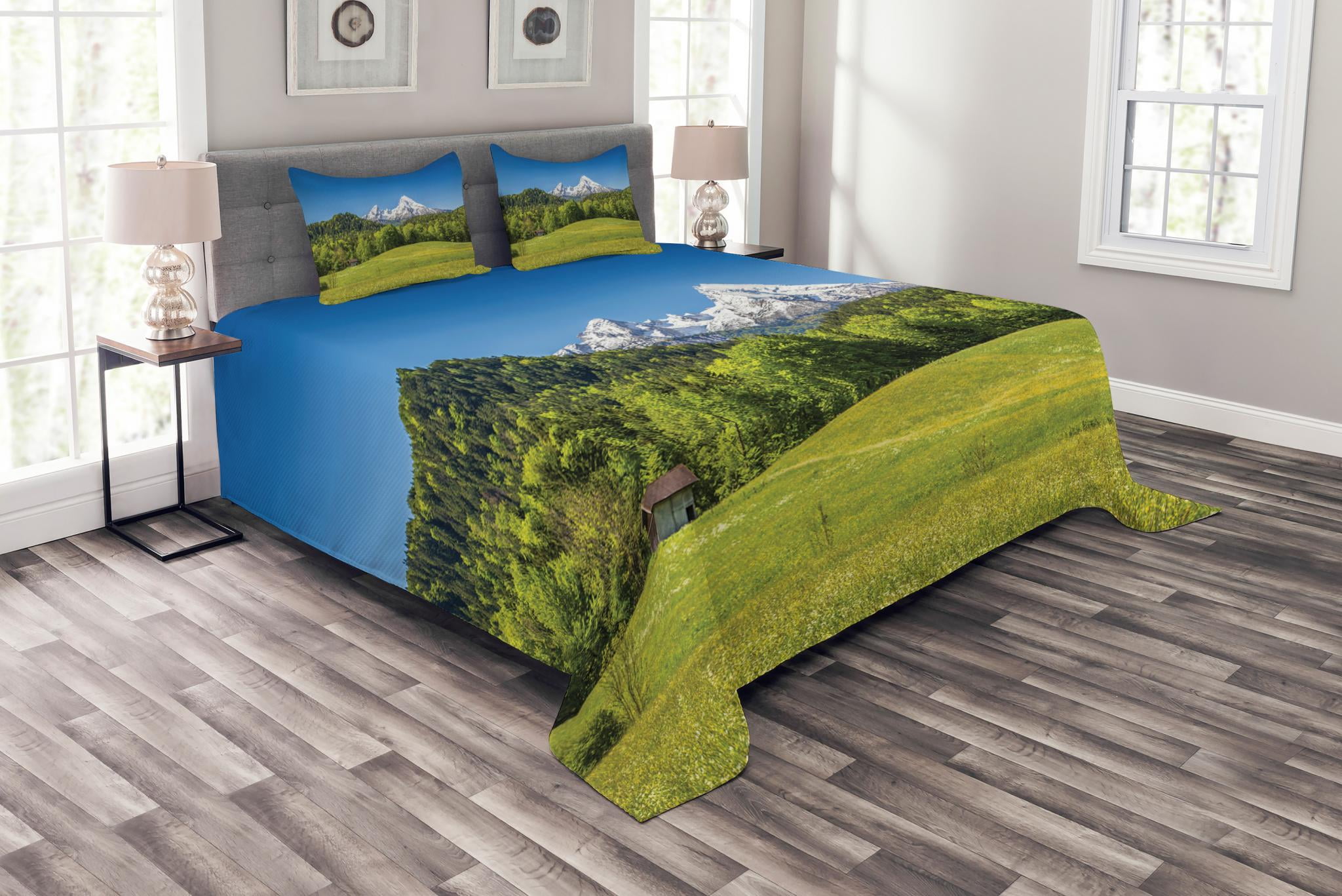 Germany Bedspread Set Bavarian Alps Village Of Berchtesgaden And pin-by-silktime-on-the-ultimate-luxury-of-silk-bedding-silk-made-in
