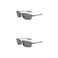 thumbnail image 3 of Guardurnaity Gafas de sol deportivas para PC con protección solar de amplia aplicación antiradiación Gafas de sol sin marco de moda Piezas de piezas de color verde oscuro 2piezas, 3 of 6