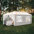 thumbnail image 5 of Ktaxon 10' X 20' Canopy Tent with 6 Side Walls for Party Wedding Camping and BBQ, 5 of 10