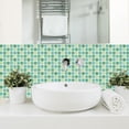 thumbnail image 6 of 10/20 Pieces Backsplash Tile for Kitchen Mosaic Square Peel and Stick Tile, 3.94x3.94", 6 of 9
