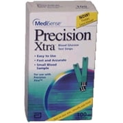 Abbott 89562400 Precision Xtra Blood Glucose Test Strips - Pack of 100