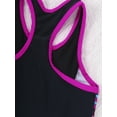 thumbnail image 6 of CHICTRY Girls 2-pc Printed Swimsuit Swimming Jumpsuit with Shorts Beachwear Rose Red 12, 6 of 7