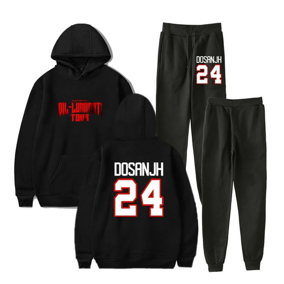 Diljit Dosanjh 24 Hoodies Jogger Pants Dil-Luminati Tour Logo Merch Women Men Fashion Sweatshirts