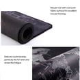 thumbnail image 2 of Ergonomic Silicone Thickened Wrist Rest Mouse Pad - Black Map Design, 900x400mm Large Gaming & Office Desk Mat with Fine-Mesh Cloth Surface for Precise Tracking and Anti-Skid Foam Base for Secure, 2 of 6