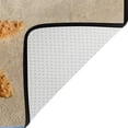 thumbnail image 4 of FREEAM Seashell Non Slip Area Rug for Living Dinning Room Bedroom Kitchen 4' x 6' Ocean Nursery Rug Floor Carpet Yoga Mat, 4 of 6