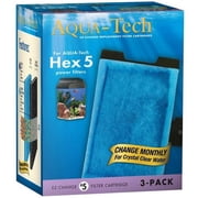 Aqua-Tech EZ-Change #5 Replacement Aquarium Filter Cartridges, 3 ct