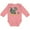 Mauve, variant on Inktastic Funny Tea Rex Party Boys or Girls Long Sleeve Baby Bodysuit