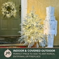 thumbnail image 6 of Fraser Hill Farm Resin Nutcracker Soldier Figurine, 4-Ft, Glossy White, FFRS048-1SOL-WHT, 6 of 12