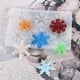 thumbnail image 3 of Billuyoard Molde de silicona para copos de nieve, 6 cavidades, para oficina, Bar, fiesta, árbol de Navidad, colgante decorativo, molde para hacer Cocina y Comedor, 3 of 6