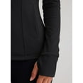thumbnail image 5 of Women's Full Zip Up Running Track Jacket Long-sleeved Yoga Sportswear Workout Sports Jacket, 5 of 6