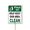 Litter-8, variant on Eveokoki Help Keep Our Area Clean Sign 8 x 12 Inch Outdoor Aluminum Yard Signs with Metal Stakes for Private Property Grass Lawn No Trash Dumping